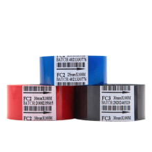 FC2 type customizable size 25mm heat transfer ribbon foil for coding machine hot heat transfer coding foil